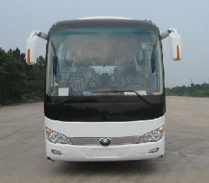 100000KM 51 صندلی 2015 Euro IV Emission Air Bag AC مورد استفاده اتوبوس مربی لوکس YUTONG