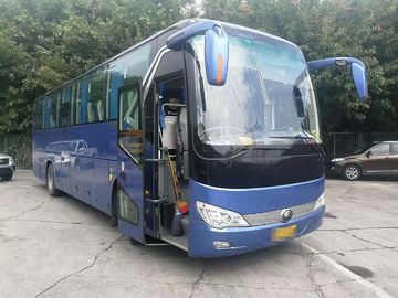 51 صندلی اتوبوس Yutong استفاده شده 2017 90000 کیلومتر مسافت پیموده شده بدون استفاده ADBLUE برای آفریقا