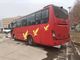 39 صندلی 180KW 2013 سال دستی انتقال اتوبوس مسافربری Yutong Red استفاده شده است